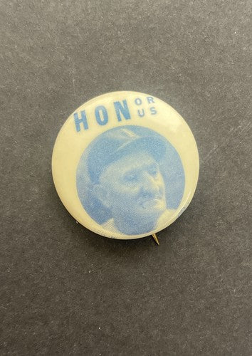 1930s Baseball Honor Honus Wagner Pittsburgh Pirates celluloid Pin Button