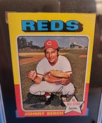 1975 Topps Mini #260 Johnny Bench SGC 5 Ex