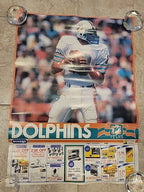 Dan Marino Eckerd Drug Poster  Miami Dolphins 1985