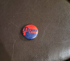 1950's UNIVERSITY OF PENNSYLVANIA PENNA VINTAGE TEAM SPIRIT BUTTON! VERY RARE!