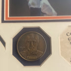 John Elway Chromium Lithograph and Coin memorabilia 1987 MINT Sealed