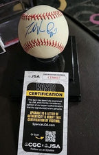 Todd Van Poppel Autographed Signed AUTO MLB Bobby Brown Baseball COA JSA