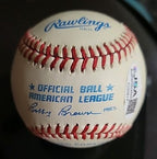 Bob Boone Autographed Signed AUTO MLB Bobby Brown Baseball COA JSA