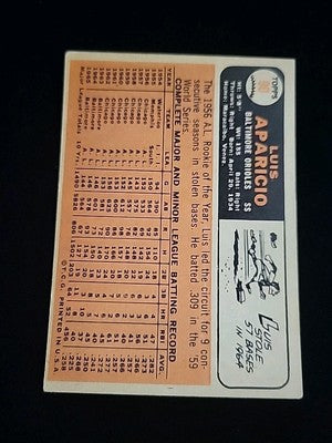 1966 Topps # 90 Luis Aparicio Baltimore Orioles HOF VG