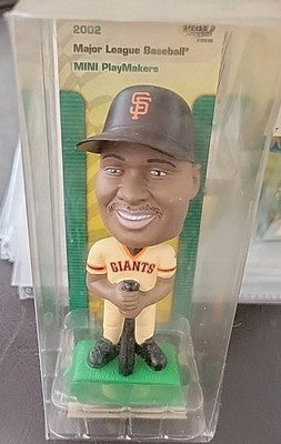 Barry Bonds San Fran Giants Mini Bobble BONDS UPPER DECK ‘02 MLB MINI PLAYMAKERS