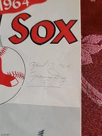 Tony Conigliaro 1964 Boston Red Sox Program 1st HR Opening Day  Scored⚾️ NR/Mint