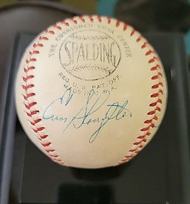 1950s-60s N.Y Yankees Greats Vintage Autographed Baseball (6) Ford Slaughter JSA