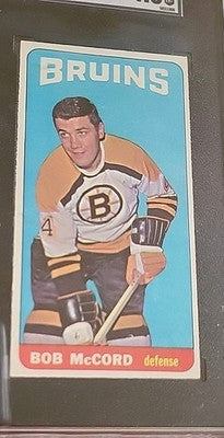 1964 Topps Hockey Tall Boy #10 SGC 4.5 Bob McCord Boston Bruins  Undergraded!