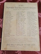 1910-11 T3 Turkey Red Tobacco Baseball Cabinet Browne Washington & Chicago #84