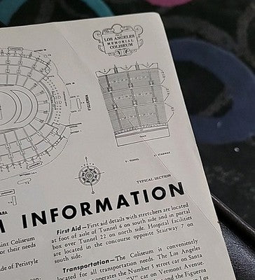1953 Indiana at USC College Football Program 10-2-53