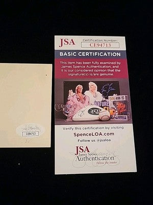 Joe Wood Boston Red Sox authentic autographed 3x5 card COA JSA