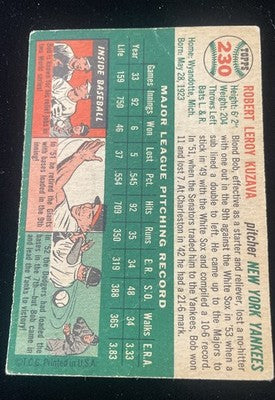 1954 Topps Baseball Lot ( 3 Cards) #60, #130 Hank Bauer, #230  F-G  Low Grade