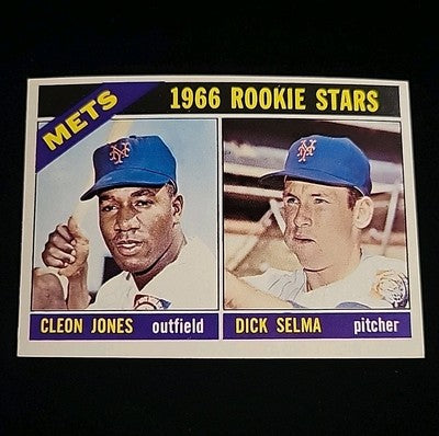 1966 Topps New York Mets Rookie Stars Cleon Jones Dick Selma #67 EX/MT+