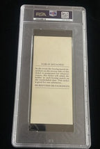 1980 Larry Holmes / Muhammad Ali Boxing Caesars Palace PSA VG-EX 4 Ticket Stub