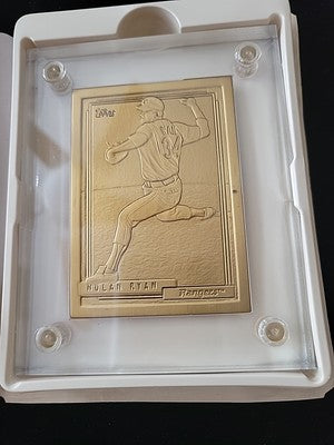Highland Mint Topps 1992 Nolan Ryan #3146 Of 5000 Bronze