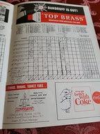 New York Yankees 1965 Official Program & Score Card - Yankees vs. Twins Ex/Mt