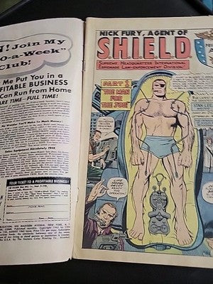 1965 Marvel Strange Tales #135 Comic Book 1st Shield Nick Fury Low Grade