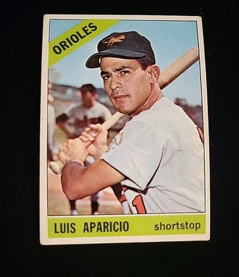 1966 Topps # 90 Luis Aparicio Baltimore Orioles HOF VG