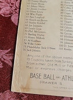 1910-11 T3 Turkey Red Tobacco Baseball Cabinet Browne Washington & Chicago #84