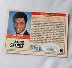 Irv Cross  Signed 1989 Pro Set Football Card  Announcer CBS Sports JSA COA