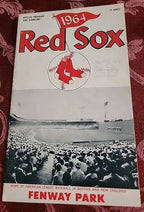 Tony Conigliaro 1964 Boston Red Sox Program 1st HR Opening Day  Scored⚾️ NR/Mint