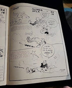 1902-1948 ROSE BOWL CARTOON HISTORY SOUVENIR BY JOHN CROSS PASADENA CA