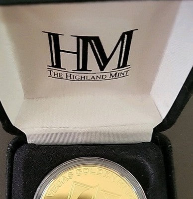 VEGAS GOLDEN KNIGHTS VERY RARE INAUGURAL SEASON GOLD GOIN #/5000 COA