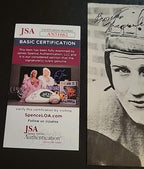 Bronko Nagurski Signed Photo 4x6 1/2" Beautiful Signature JSA COA Authentication
