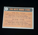 1966 Topps New York Mets Rookie Stars Cleon Jones Dick Selma #67 EX/MT+