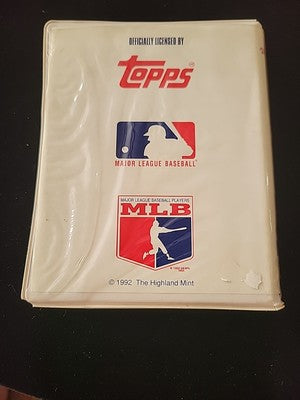Highland Mint Topps 1992 Nolan Ryan #3146 Of 5000 Bronze
