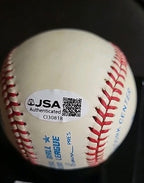 Bob Boone Autographed Signed AUTO MLB Bobby Brown Baseball COA JSA