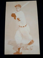 1963 Exhibits Stat Back Nelson Fox Chicago White Sox HOF  EX+
