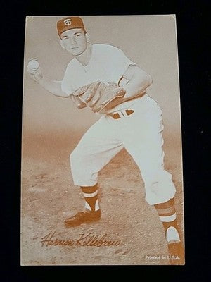 1963 Exhibits Stat Back Harmon Killebrew Minnesota Twins HOF  VG/EX