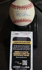 Bob Boone Autographed Signed AUTO MLB Bobby Brown Baseball COA JSA