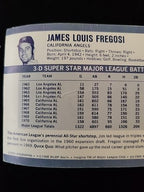 1971 Kelloggs 3-D Jim Fregosi California Angels #64 VG