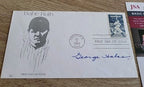 George Halas Signed 1983 FDC Babe Ruth Cache First Day Cover Autograph  JSA COA