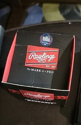 Landon Knack Signed Auto 2024 World Series Logo Ball LA Dodgers JSA AUTHENTIC