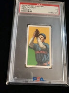 1909-11  T206 WHITE BORDER Tom Downey CINCINNATI  Sweet Caporal  350  PSA 3 VG
