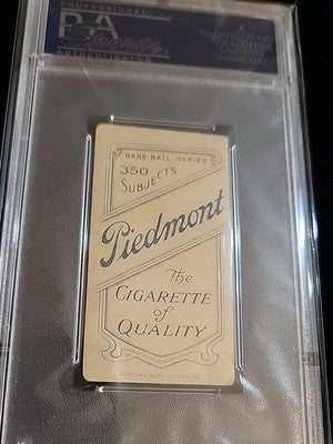 1909-11  T206 WHITE BORDER Dode Paskert  CINCINNATI Reds  Piedmont 350  PSA 3 VG