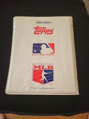 Cal Ripken Jr 1992 Highland Mint Mint Cards 1992 Topps Bronze #1770/5000