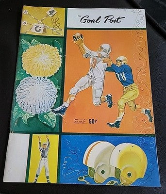 November 20 1954 NCAA Football USC vs. UCLA The Goal Post Official Program Ex/Mt