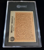 1962 Topps #471 Mickey Mantle AS Card, New York Yankees, SGC 4.5 NICER!