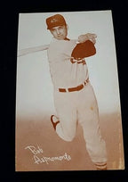 Bob Aspromonte 1963 Exhibit Red Stats On Back VG/Ex  Houston Colts