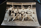 Ted Williams, Dom DiMaggio, Joe Cronin Official MLB 8x10 Color Photo 1988