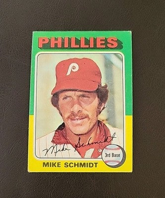 Mike Schmidt 1975 Topps (HOF) Philadelphia Phillies #70  VG/EX