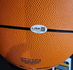 Derek Fisher Autographed Promark  Basketball Los Angeles Lakers/ COA JSA