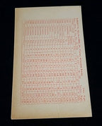 Lew Burdette 1963 Exhibits Stat Back Milwaukee Braves VG crease