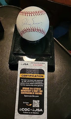 Danshy Swanson Signed Auto 2024 Official NL Ball LA Dodgers JSA AUTHENTIC