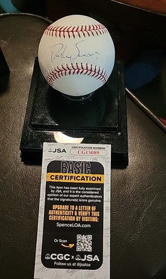 Danshy Swanson Signed Auto 2024 Official NL Ball LA Dodgers JSA AUTHENTIC
