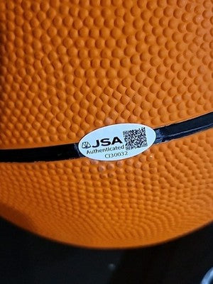 Kareem Abdul-Jabbar Signed Official 4Star Leather Basketball COA JSA CI30032